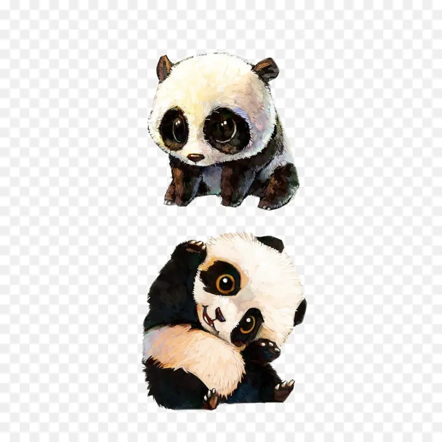 Panda，Sevimli PNG