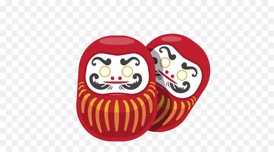 Daruma Bebekleri，Japonca PNG