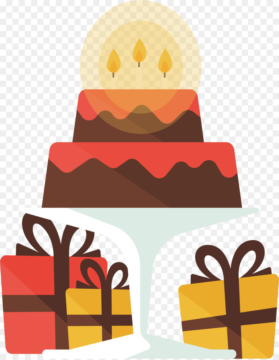 çikolatalı Kek，Doğum Günü Pastası PNG