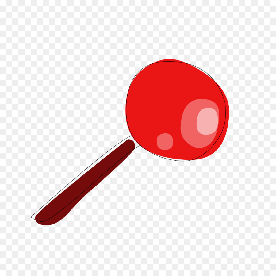 Sarı Ping Pong Raketi，Top PNG