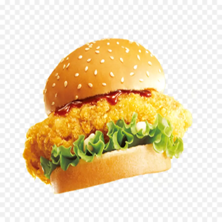 Tavuk Burger，Peynir PNG