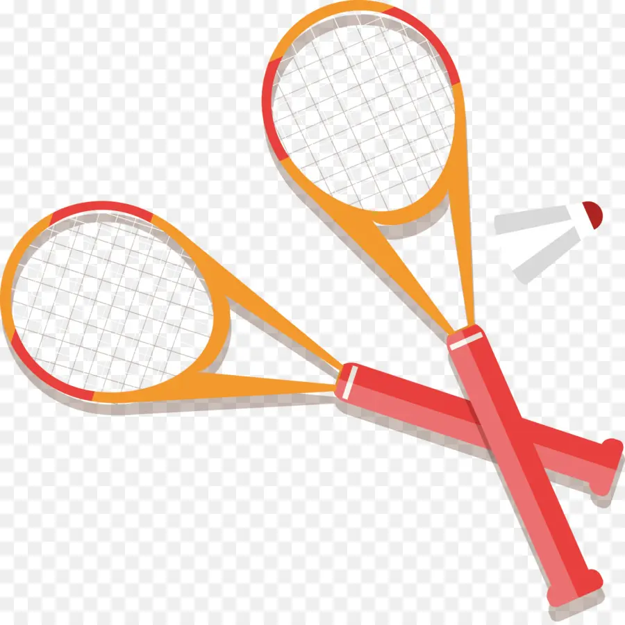 Badminton Raketleri，Raketle PNG