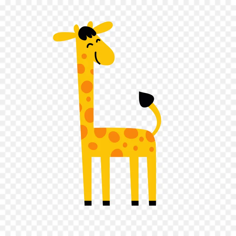 Kuzey Zürafa，Karikatür PNG