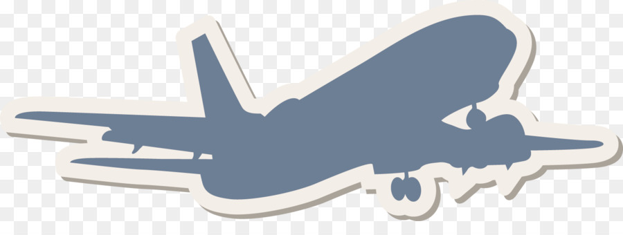 Uçak，Karikatür PNG