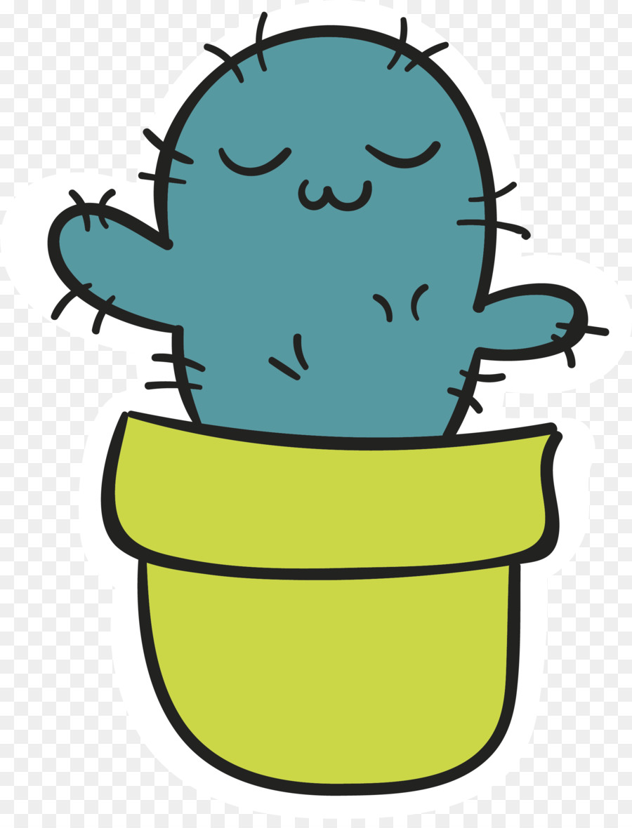 Karikatür，Cactaceae PNG