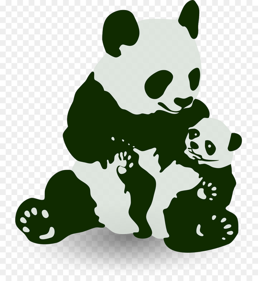 Panda，Bebek Panda PNG