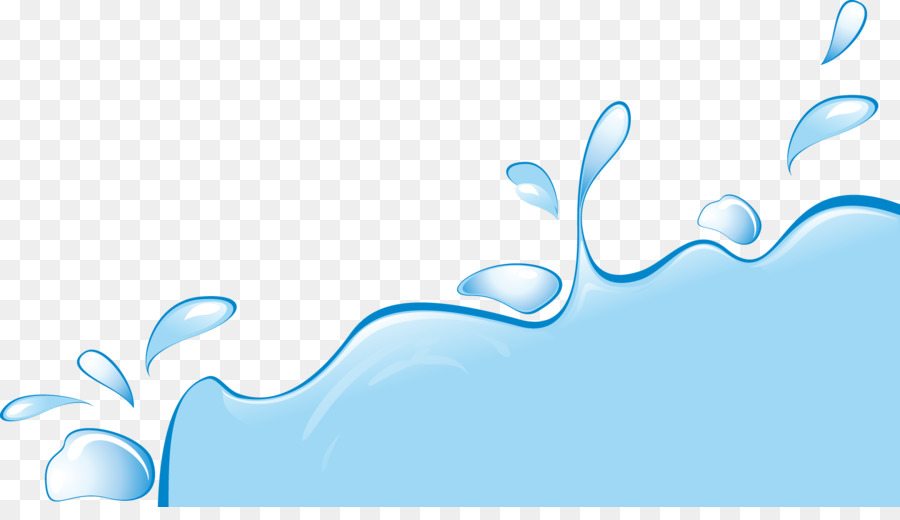 Su Grafik Tasarım Damla İnce su damlacıkları ripple şeffaf PNG görüntüsü