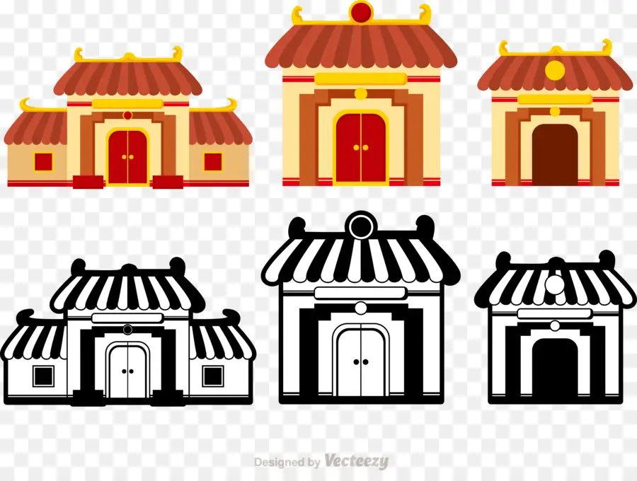 Çin，Tapınak PNG