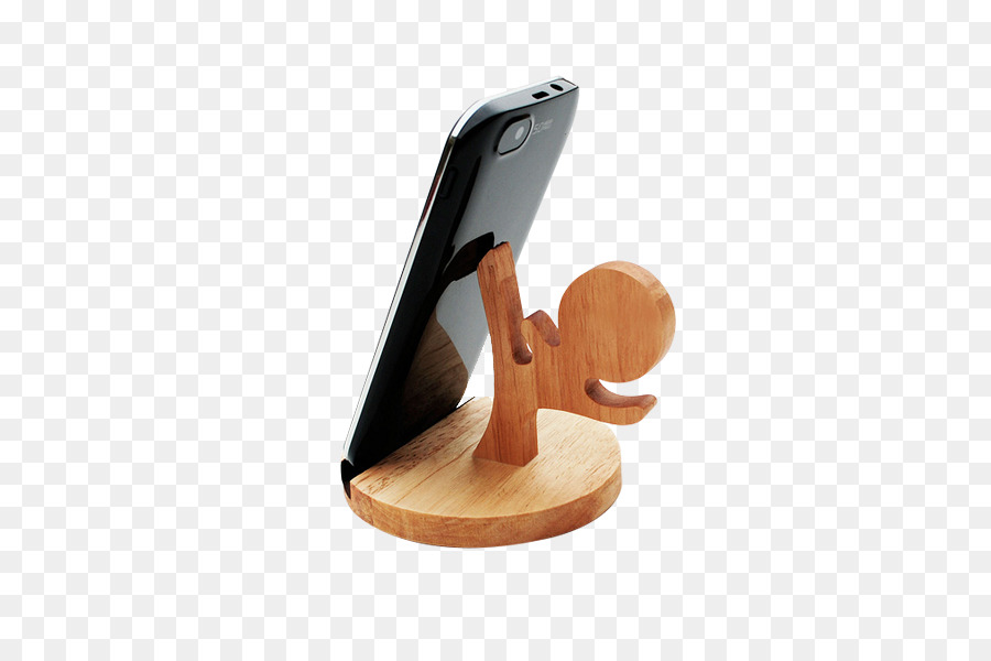 Ahşap Telefon Standı，Odun PNG