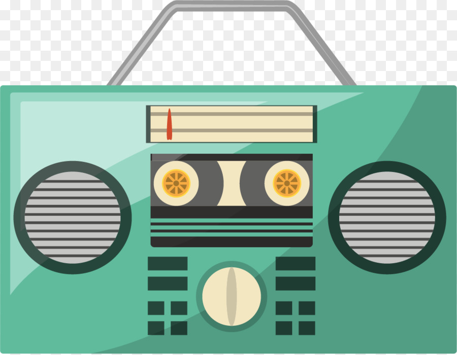 Yeşil Müzik Kutusu，Boombox PNG