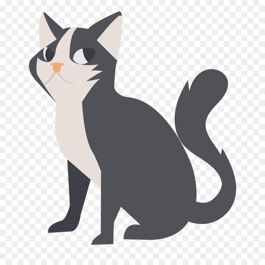 Kedi cins Kedi Vektör gri kedi yavrusu şeffaf PNG görüntüsü