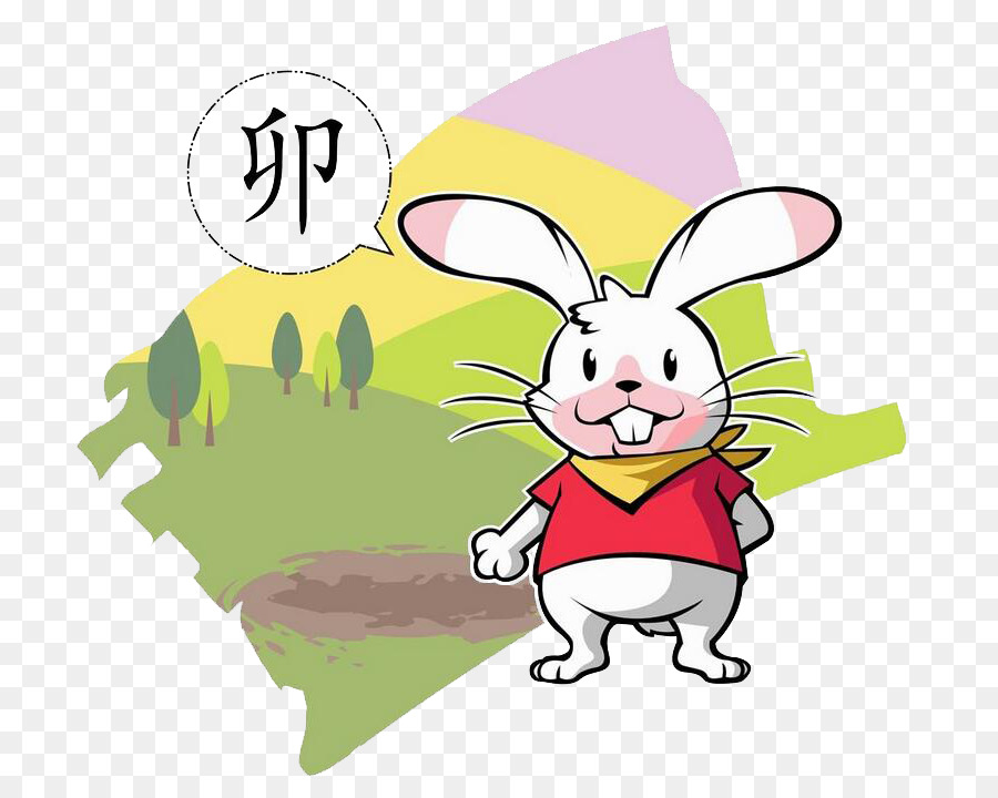 Tavşan，Çin Burçları PNG