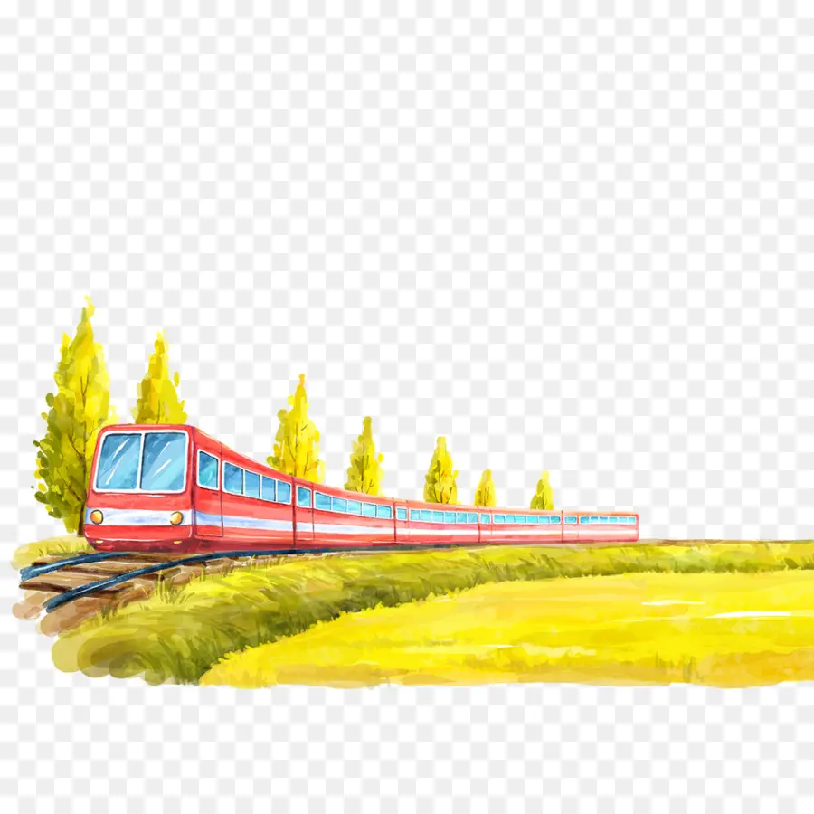 Tren，Demiryolu PNG