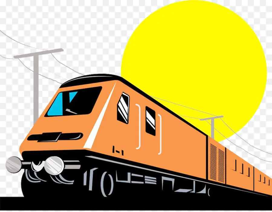 Tren，Demiryolu Taşımacılığı PNG