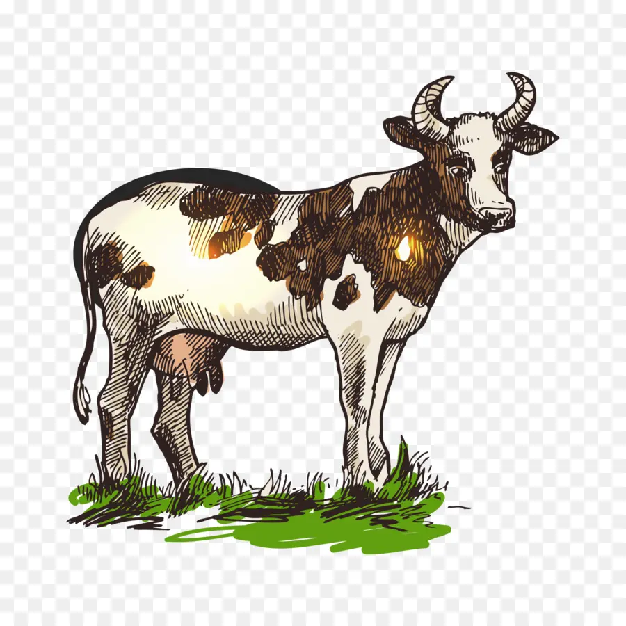 Sığır，Çizim PNG