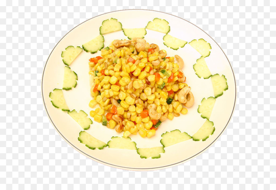 Renkli Mısır Salatası，Sebze PNG