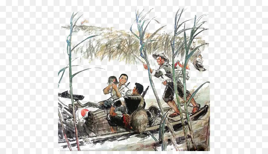 Kamış Bataklıklar，Ikinci Sinojapanese Savaş PNG