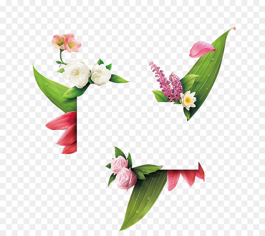 Zarf，çiçek Tasarımı PNG