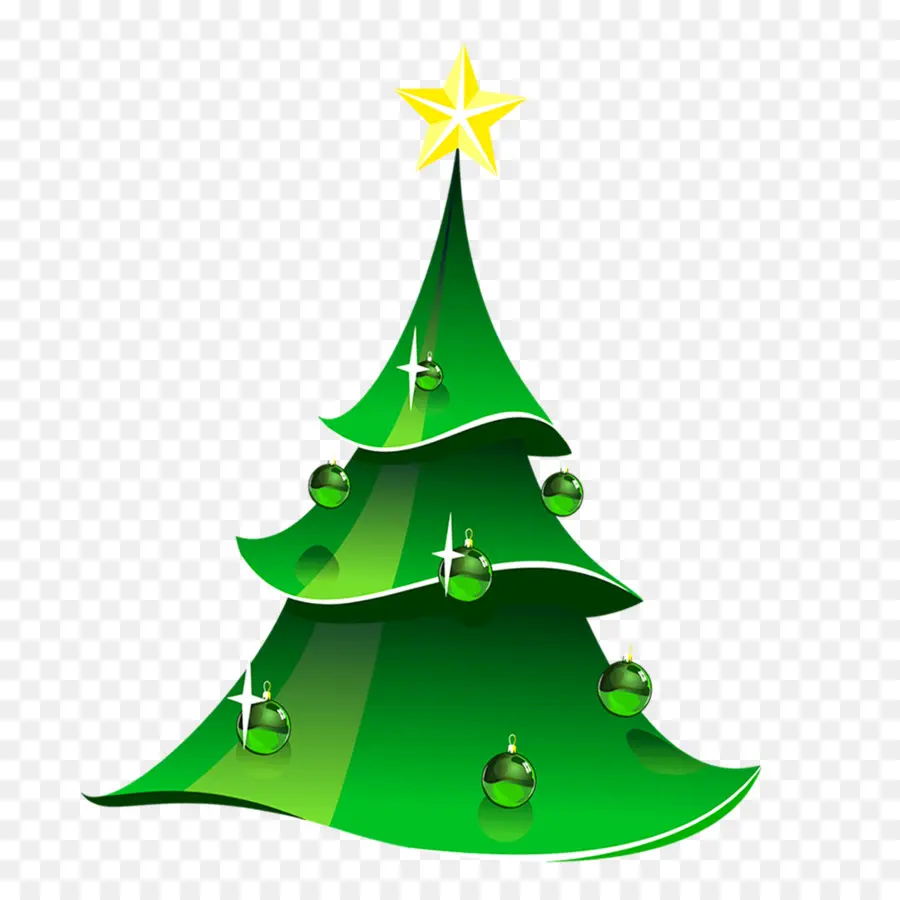 Yeşil Noel Ağacı，Noel PNG