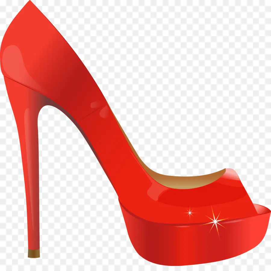 Kırmızı，Highheeled Ayakkabılar PNG