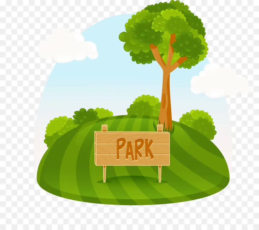 Park Tabelası，Ağaç PNG