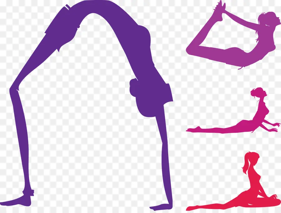 Yoga，Siluet PNG