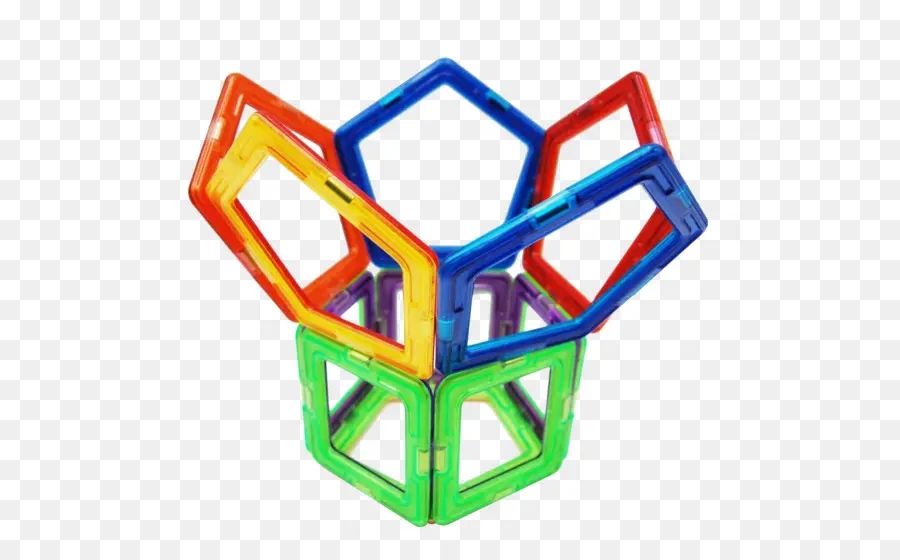 Renkli Geometrik şekiller，Bloklar PNG