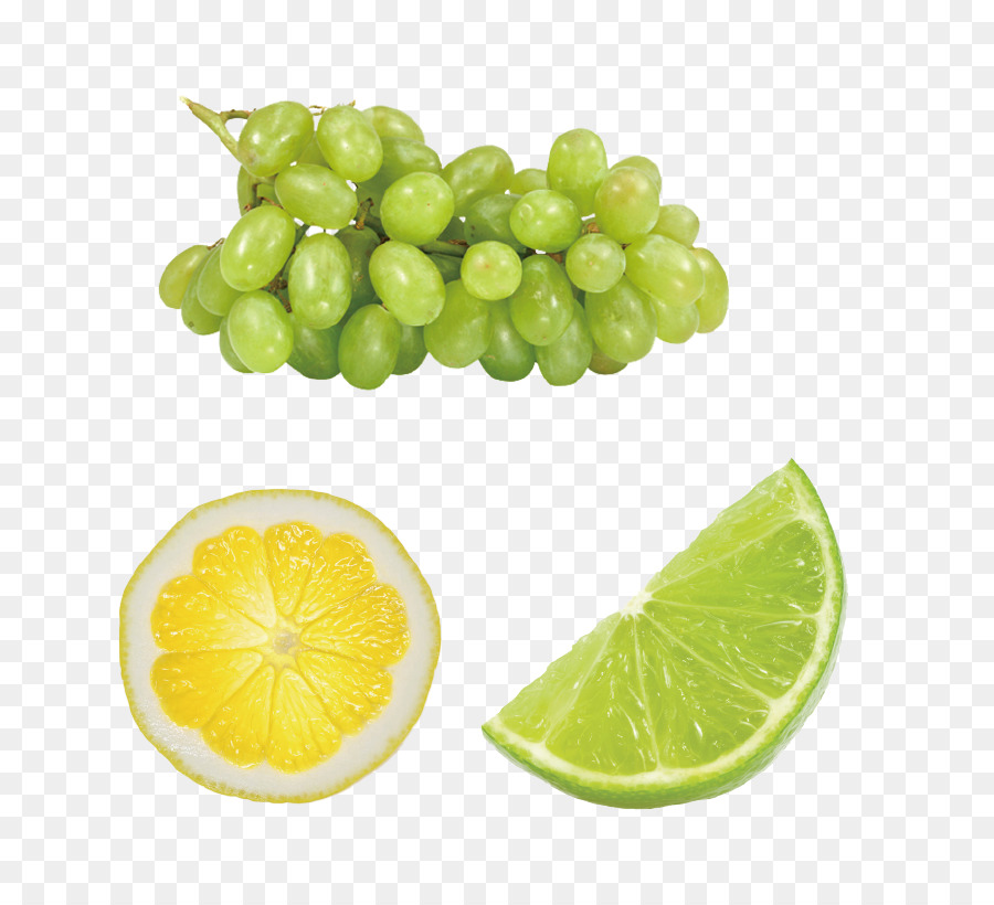 Yeşil Üzüm，Limon PNG