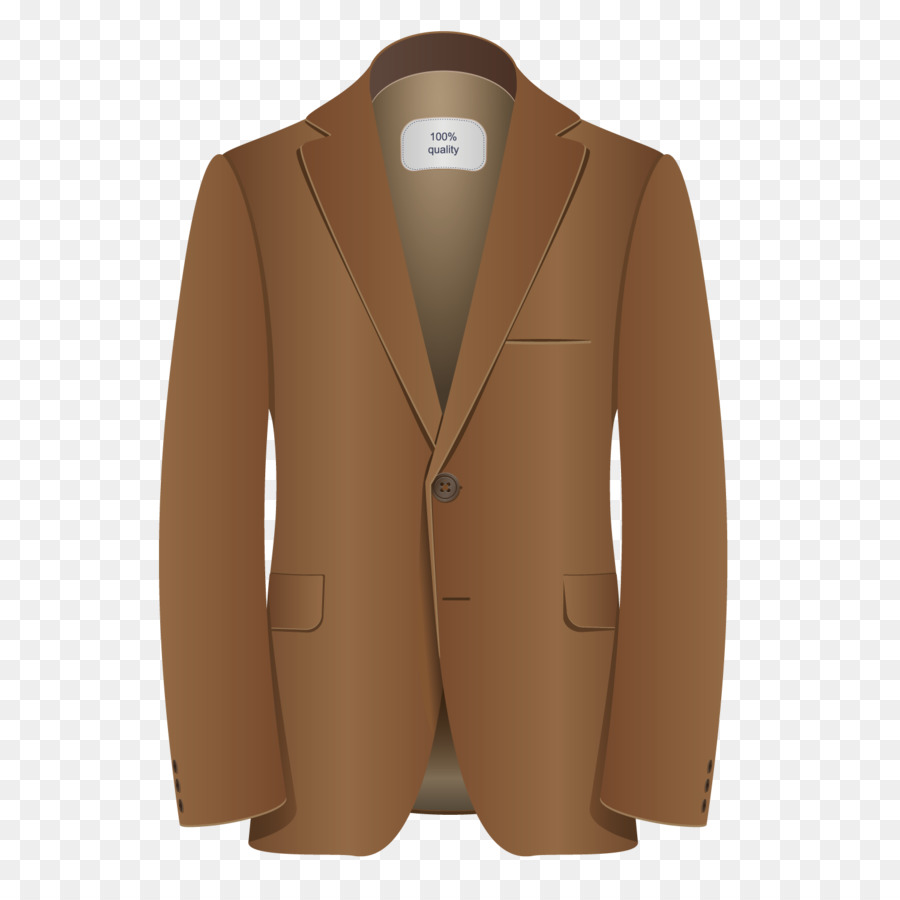 Kahverengi Ceket，Blazer PNG