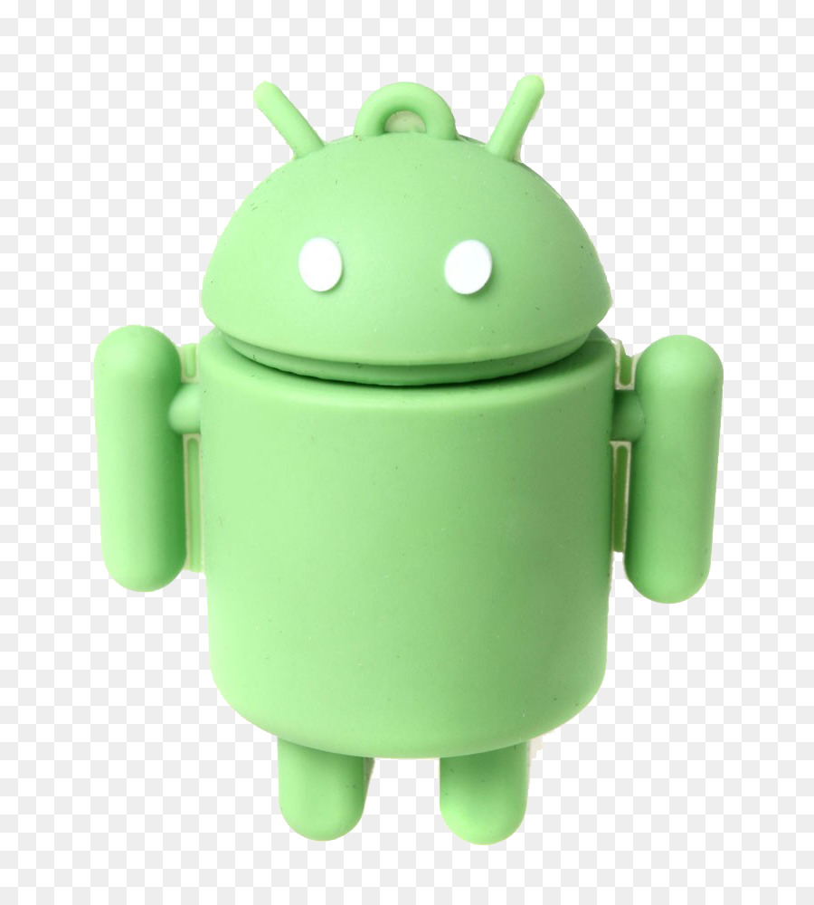 Android Robotu，Yeşil PNG