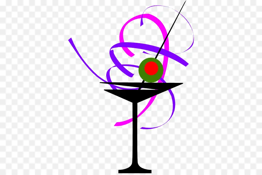 Martini Bardağı，Zeytin PNG