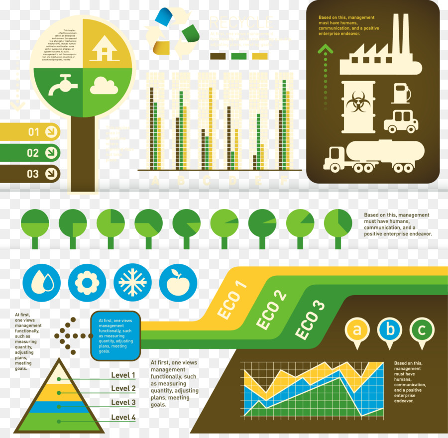 Eko Infografik，çevre PNG