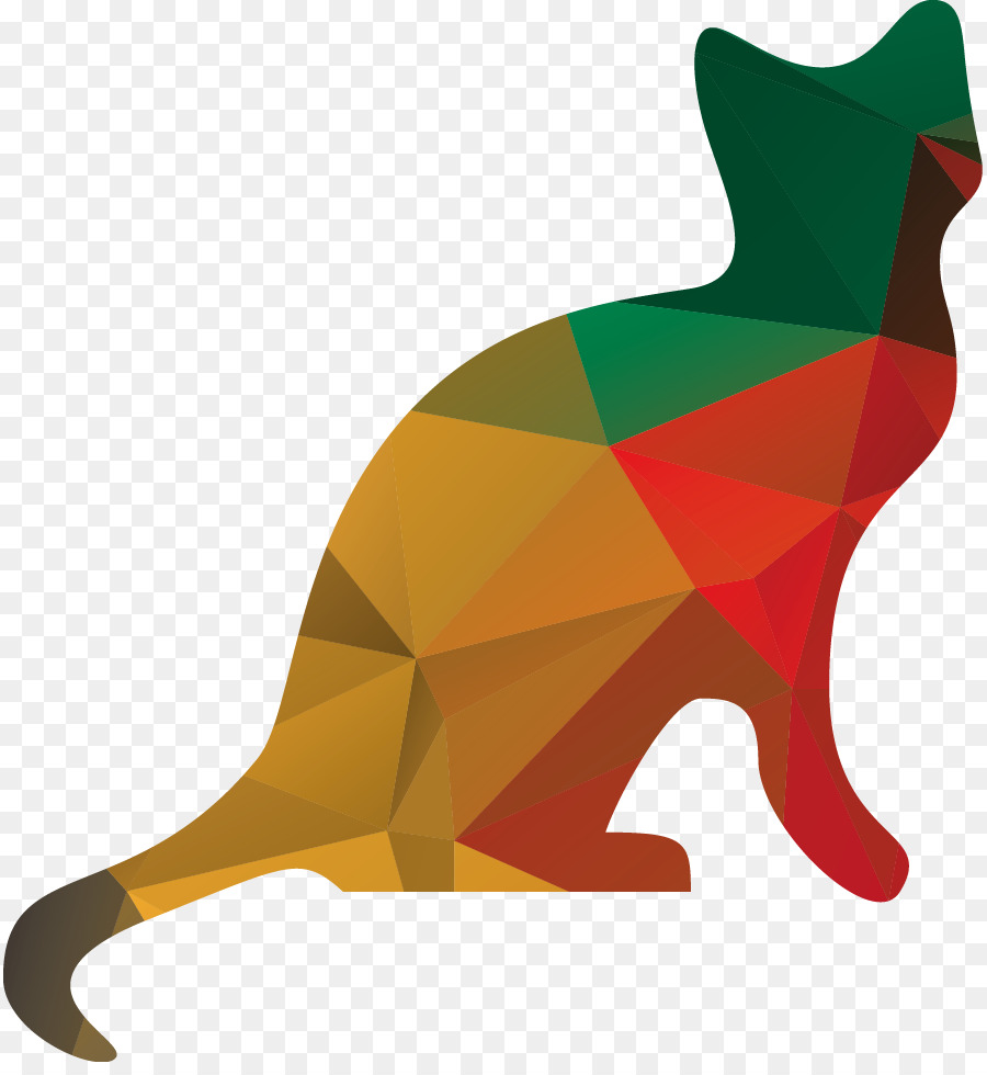 Kedi，Geometrik PNG