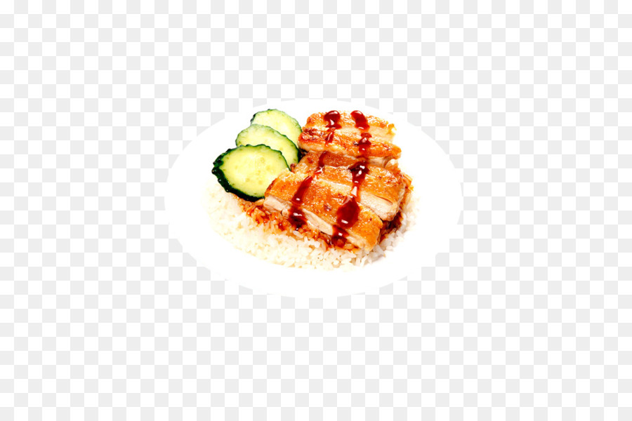 Japon Mutfağı，Hainanese Tavuklu Pilav PNG