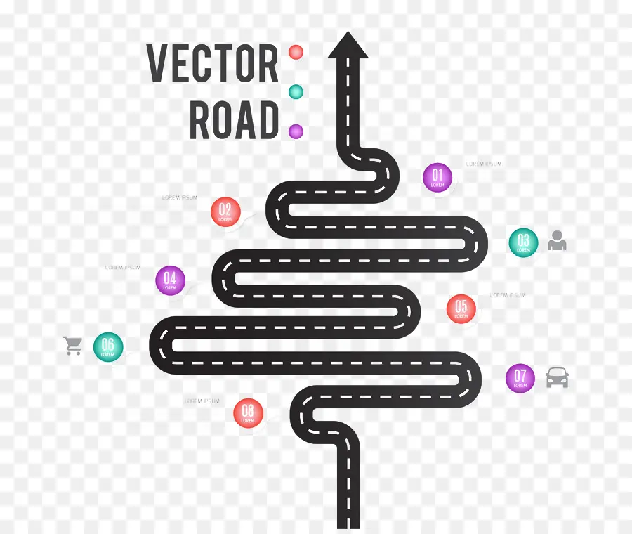 Vektör Yolu，Yol PNG