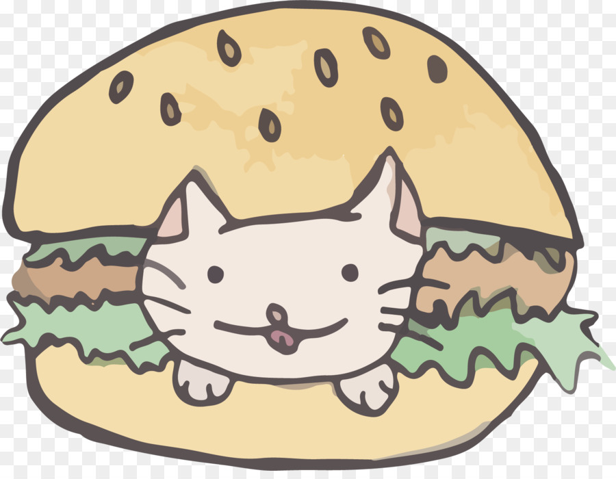 Kedi Burger，Hamburger PNG