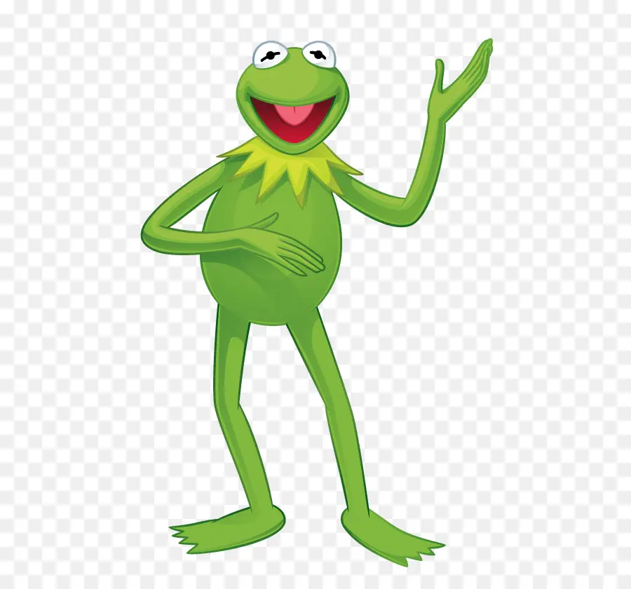 Kurbağa Kermit，Bayan Piggy PNG