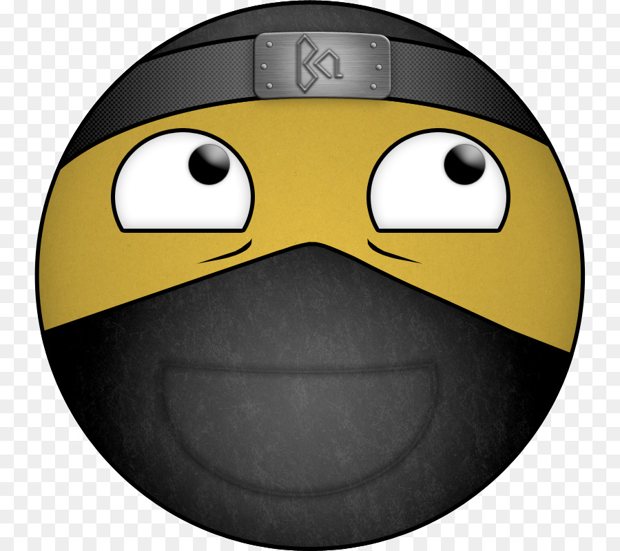 Ninja Emojisi，Maske PNG