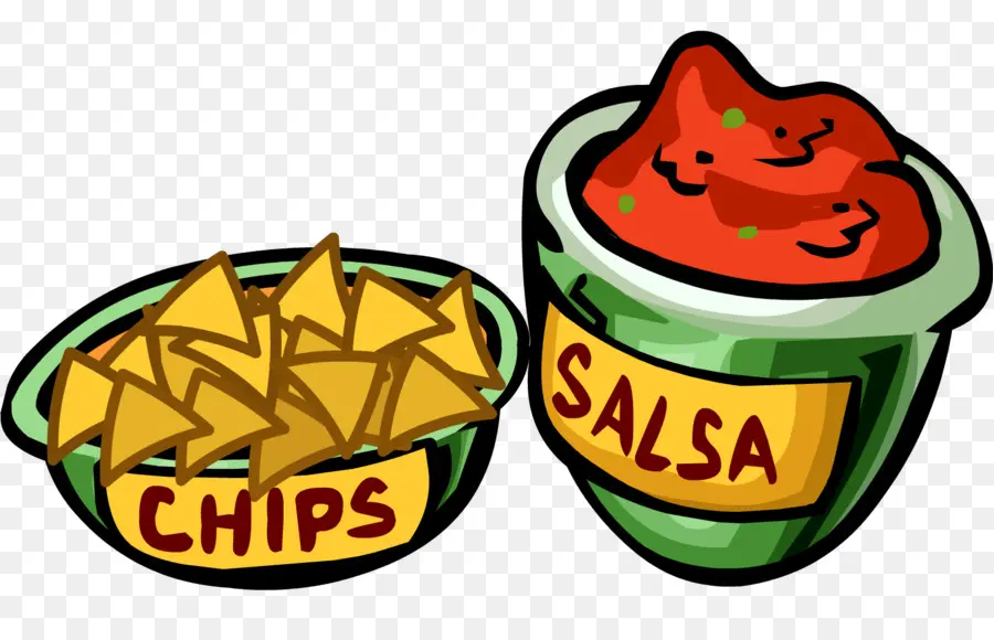 Cips Ve Salsa，Atıştırmalık PNG