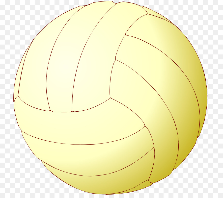 Sarı Voleybol，Top PNG