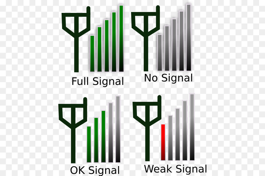 Sinyal Gücü，Tam Sinyal PNG
