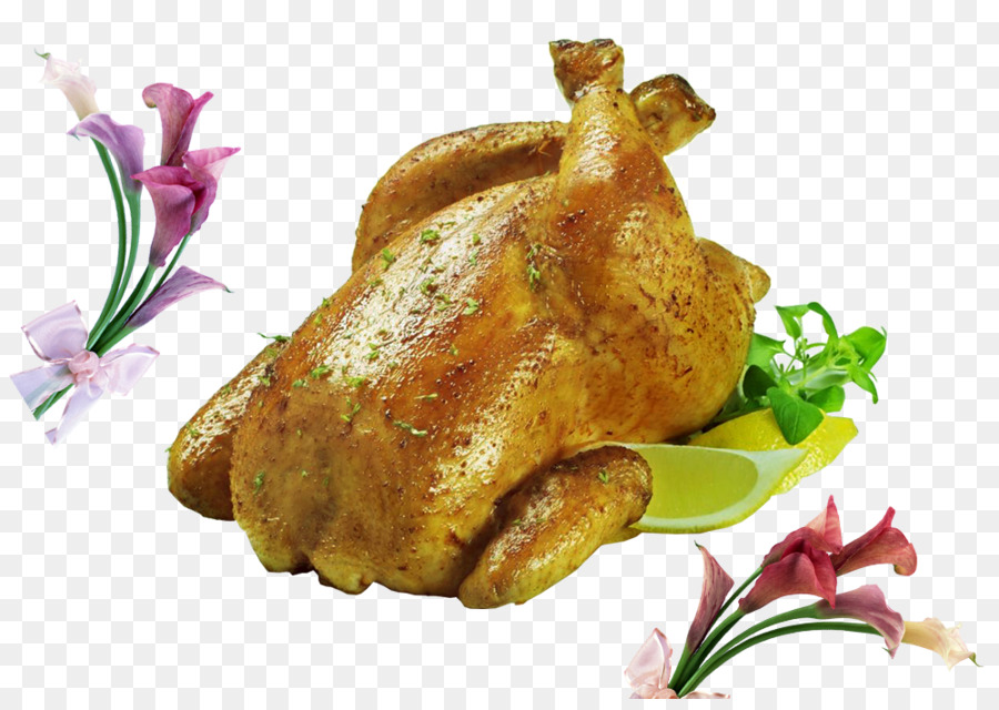 Barbekü Tavuk，Kızarmış Tavuk PNG