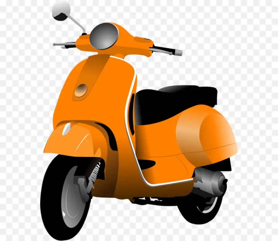 Yeşil Ve Kırmızı Scooter，Motosiklet PNG