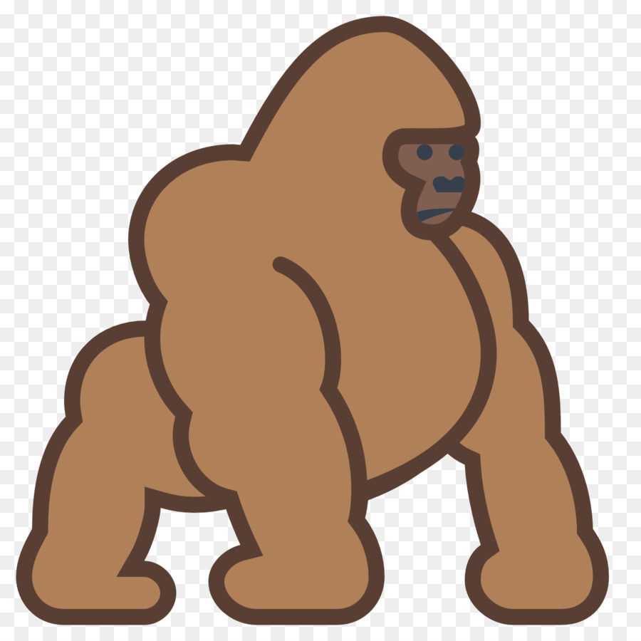 Goril，Bilgisayar Simgeleri PNG
