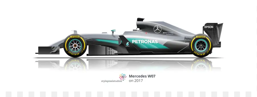 Mercedes W07，Formül 1 PNG