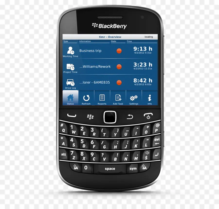 Böğürtlen Bold 9900，Blackberry Bold 9800 PNG