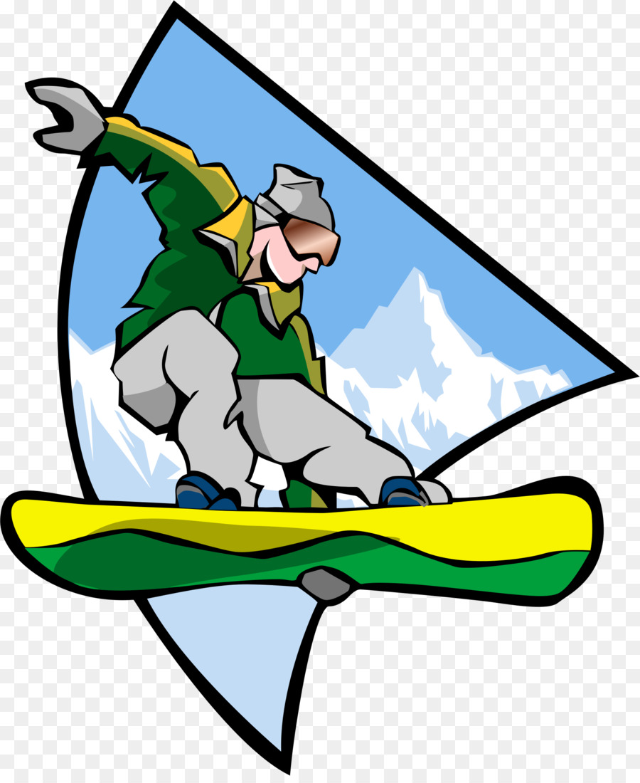 Snowboardcu，Snowboard Yapmak PNG