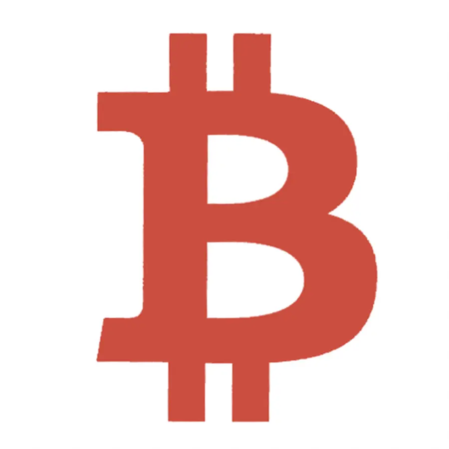 Kırmızı Bitcoin Simgesi，Bitcoin PNG