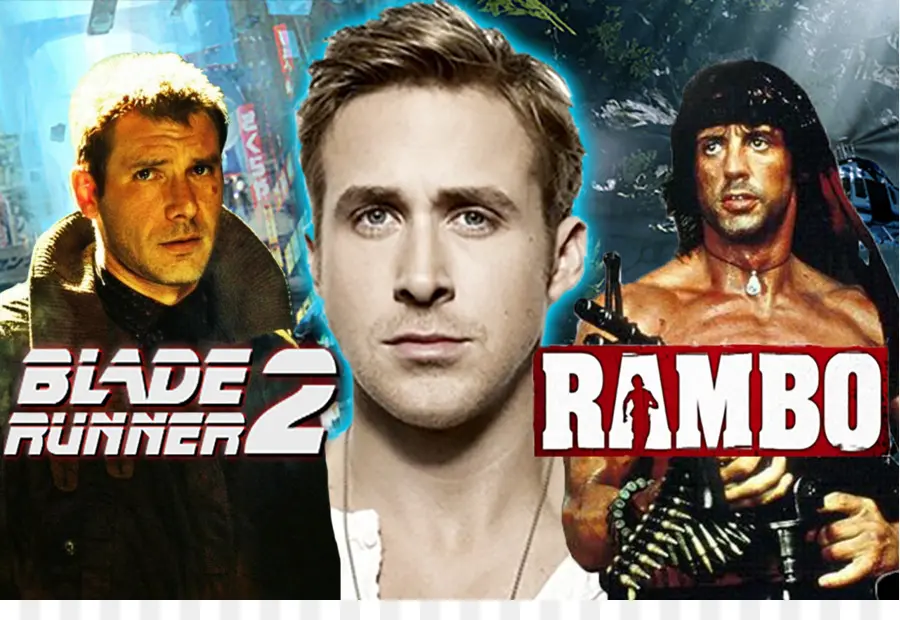 Blade Runner Ve Rambo，Poster PNG