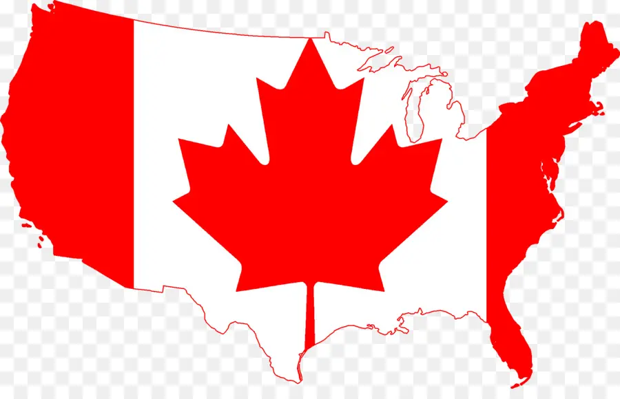 Kanada，Kanada Bayrağı PNG